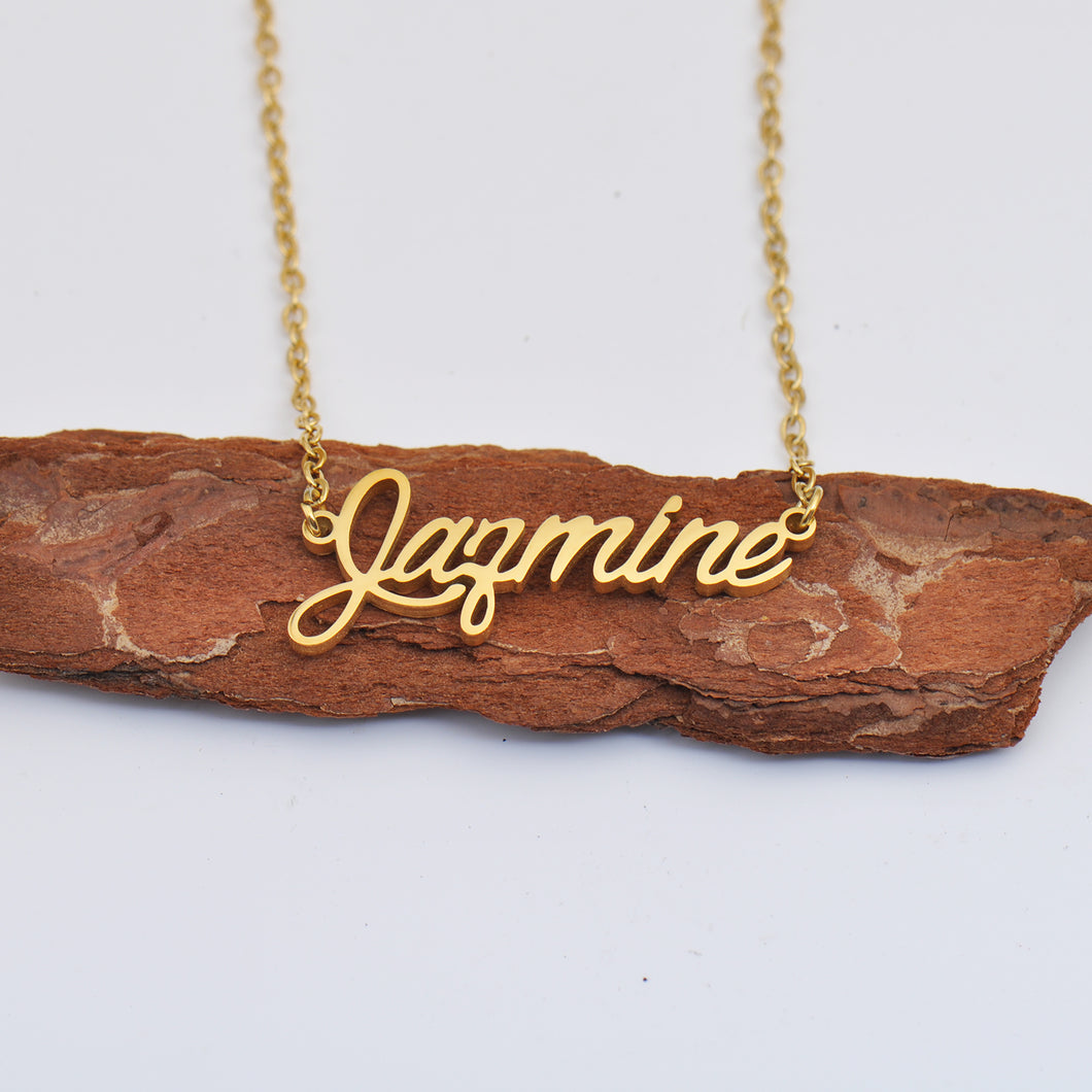 Jazmine Name Necklace