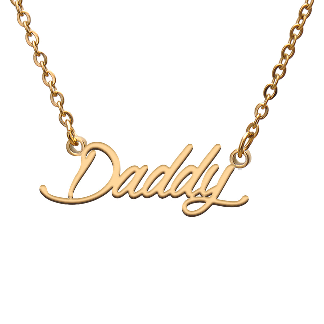 Daddy Name Necklace