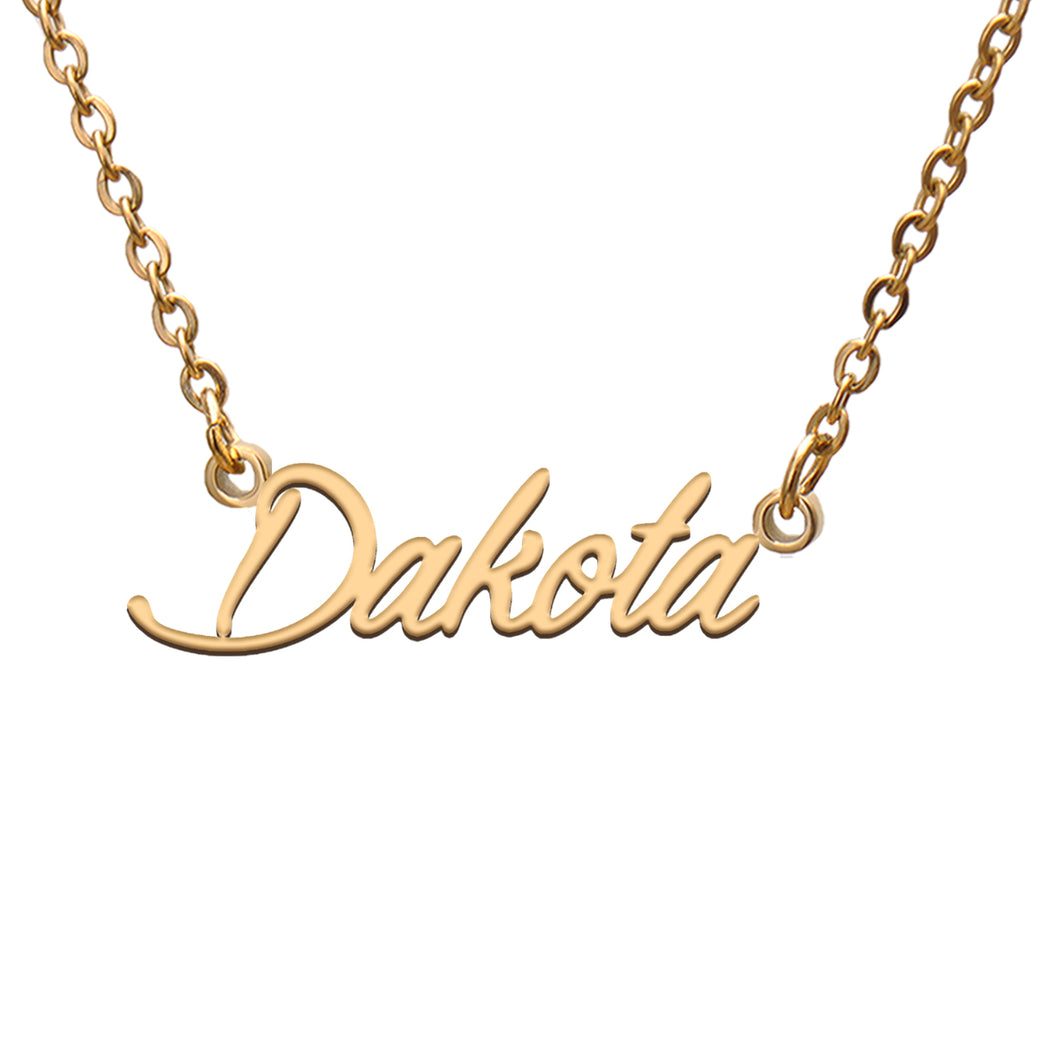 Dakota Name Necklace