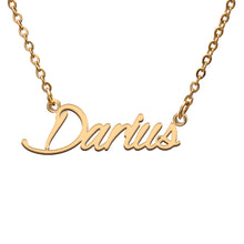 Load image into Gallery viewer, Darius Name Necklace
