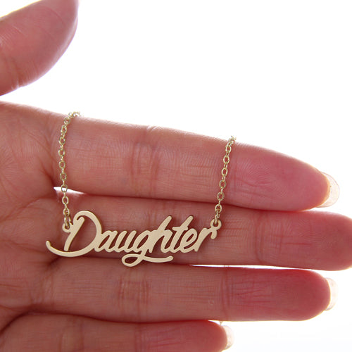Daughter Name Necklace