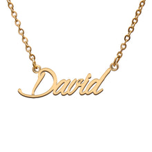 Load image into Gallery viewer, David Name Necklace
