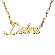 Load image into Gallery viewer, Debra Name Necklace
