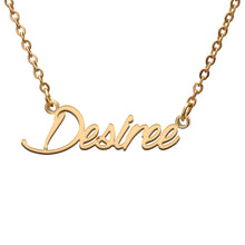 Load image into Gallery viewer, Desiree Name Necklace
