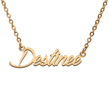 Load image into Gallery viewer, Destinee Name Necklace
