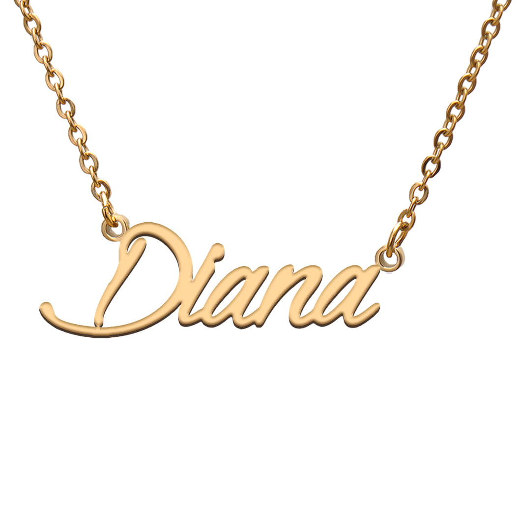 Diana Name Necklace