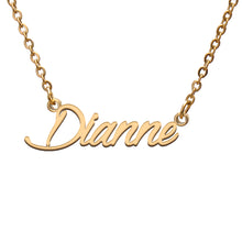 Load image into Gallery viewer, Dianne Name Necklace

