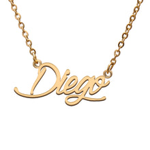Load image into Gallery viewer, Diego Name Necklace
