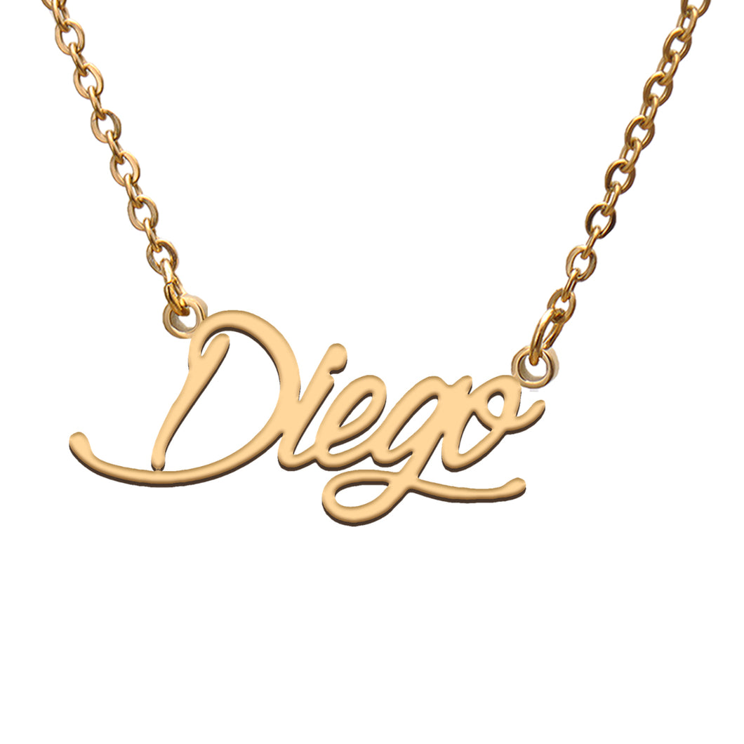 Diego Name Necklace