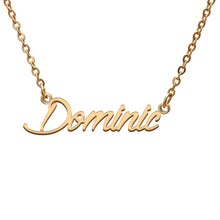 Load image into Gallery viewer, Dominic Name Necklace
