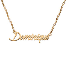 Load image into Gallery viewer, Dominique Name Necklace
