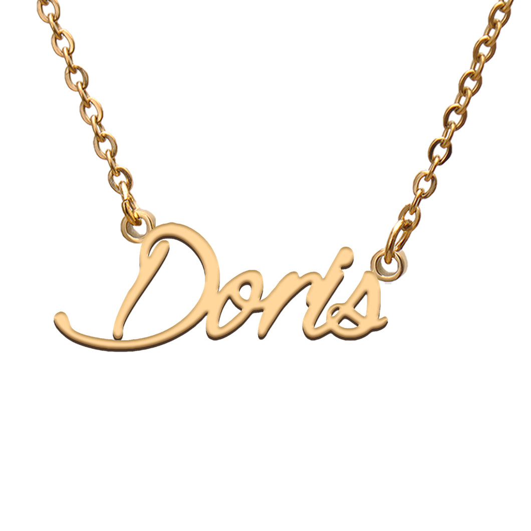 Doris Name Necklace