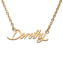 Load image into Gallery viewer, Dorothy Name Necklace
