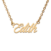 Load image into Gallery viewer, Edith Name Necklace
