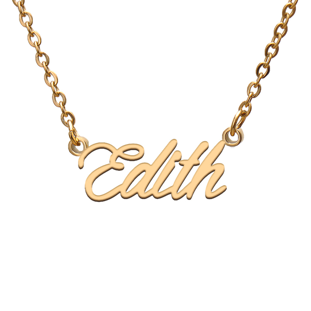 Edith Name Necklace