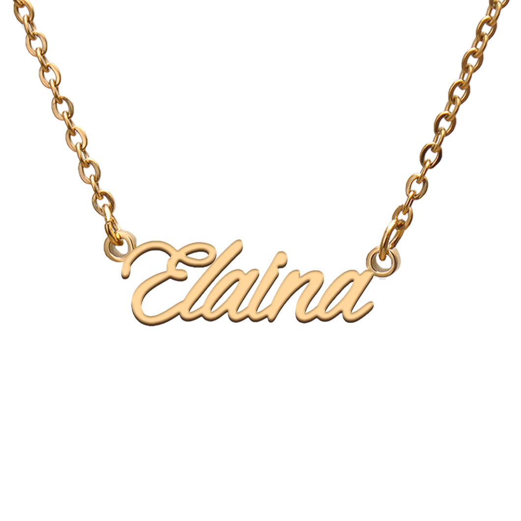 Elaina Name Necklace