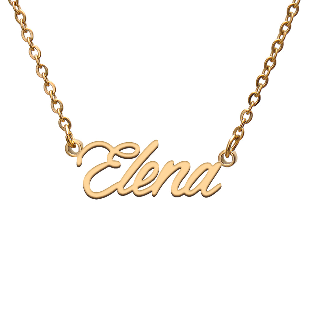 Elena Name Necklace