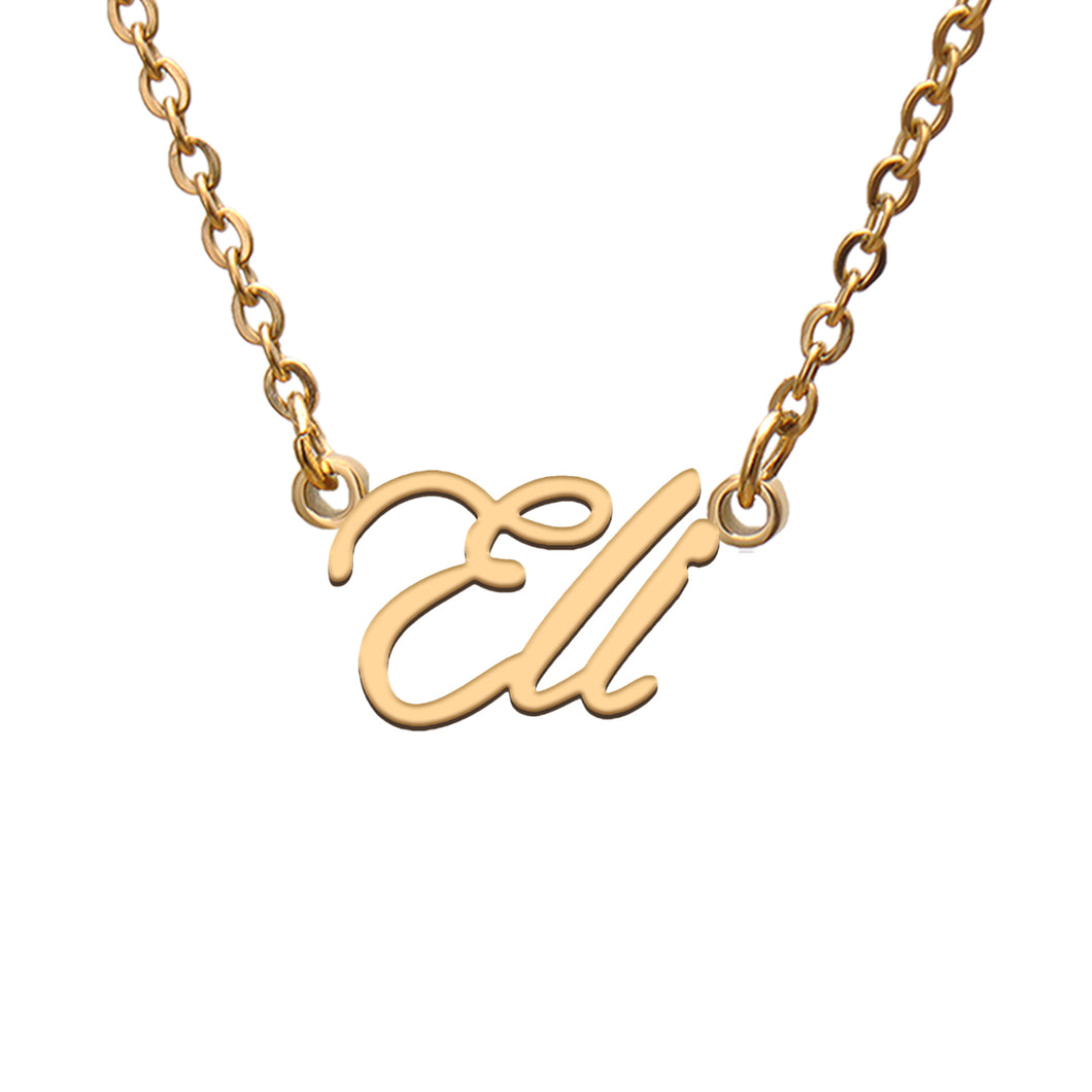 Eli Name Necklace