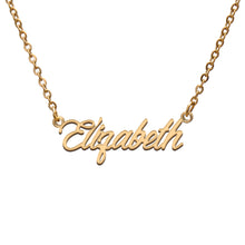 Load image into Gallery viewer, Elizabeth Name Necklace
