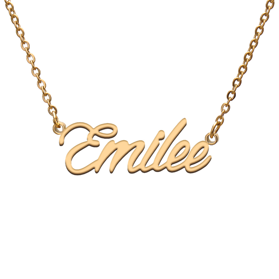 Emilee Name Necklace