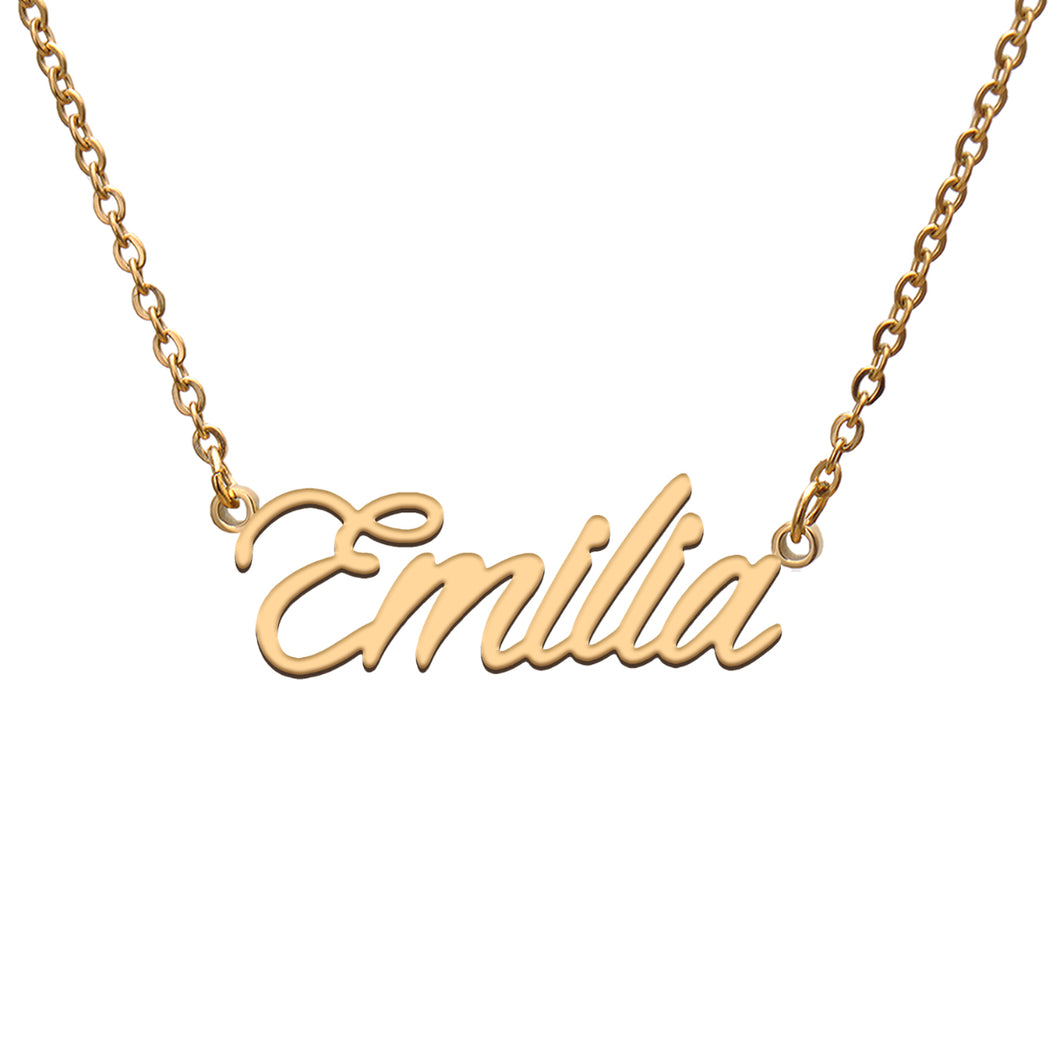 Emilia Name Necklace