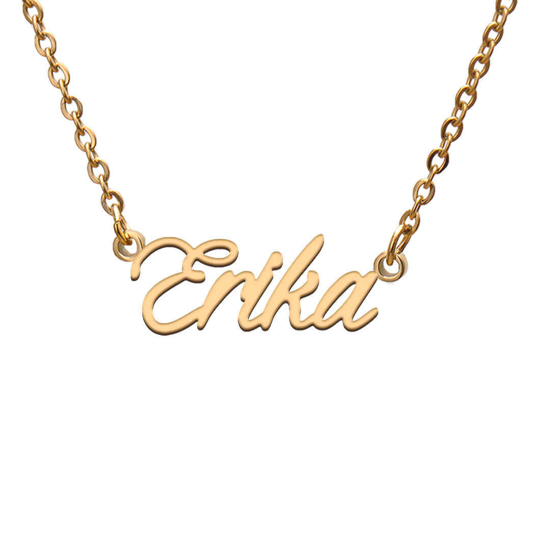 Erika Name Necklace