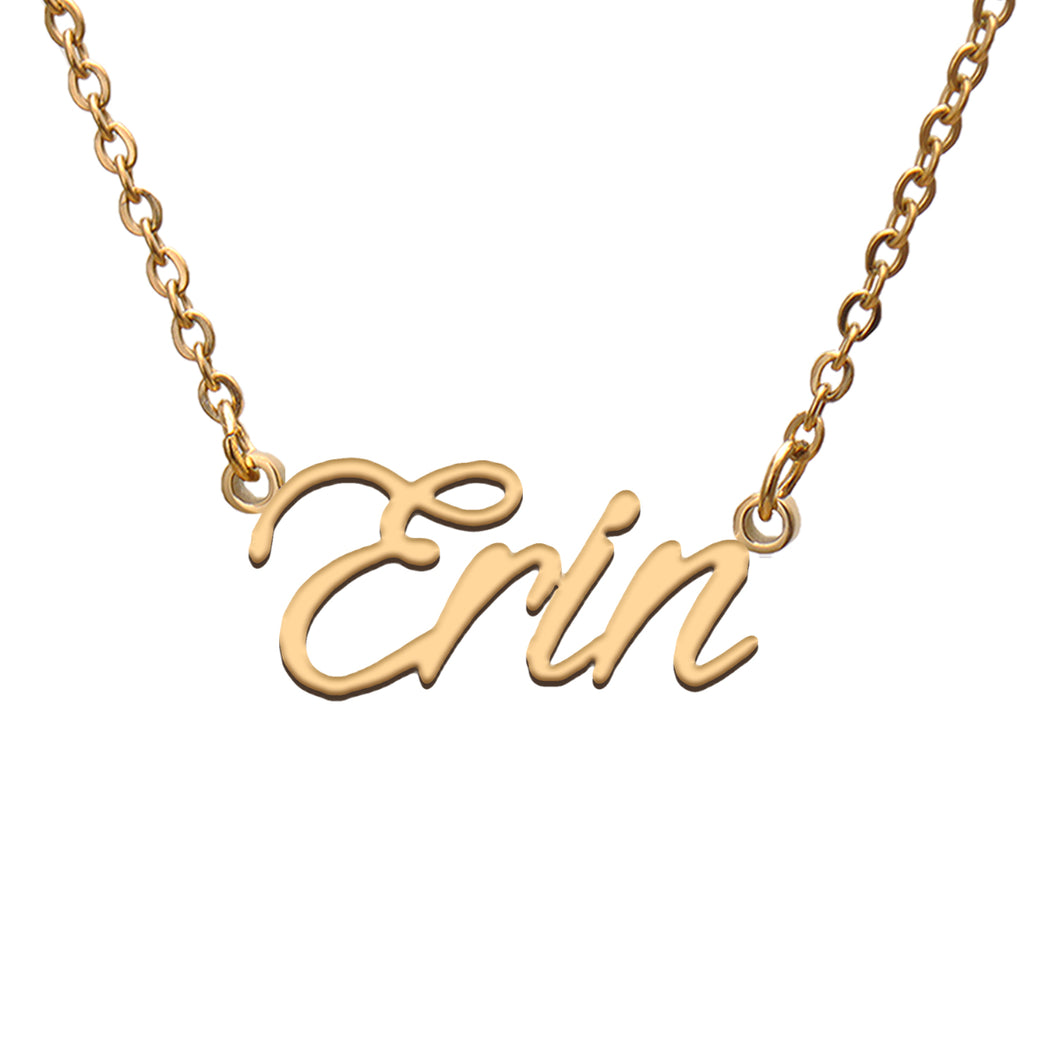 Erin Name Necklace