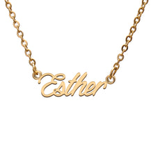 Load image into Gallery viewer, Esther Name Necklace
