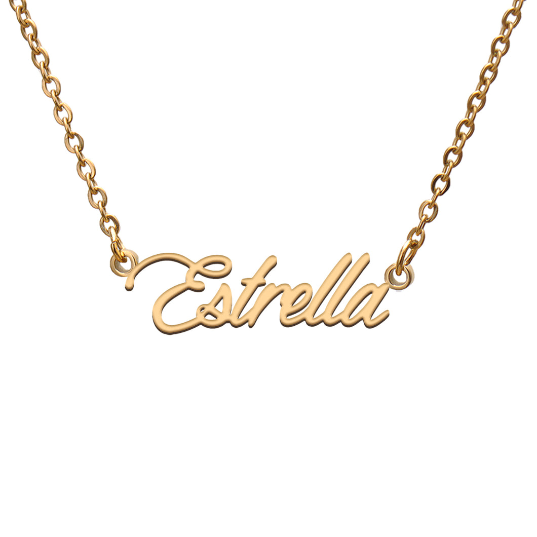 Estrella Name Necklace