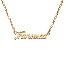 Load image into Gallery viewer, Francesca Name Necklace

