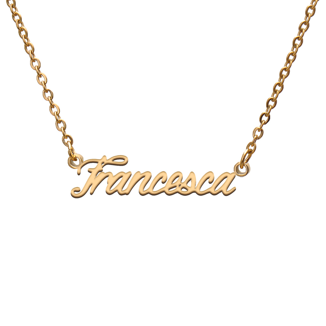 Francesca Name Necklace