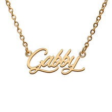 Load image into Gallery viewer, Gabby Name Necklace
