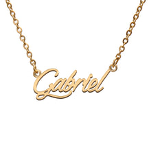 Load image into Gallery viewer, Gabriel Name Necklace

