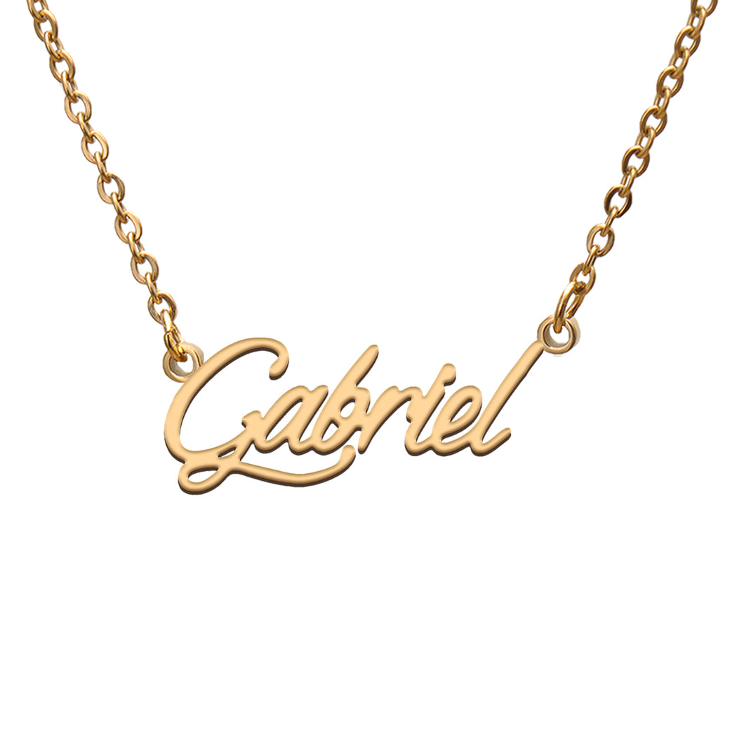 Gabriel Name Necklace