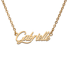 Load image into Gallery viewer, Gabrielle Name Necklace
