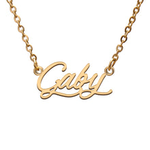 Load image into Gallery viewer, Gaby Name Necklace
