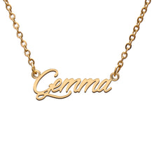 Load image into Gallery viewer, Gemma Name Necklace
