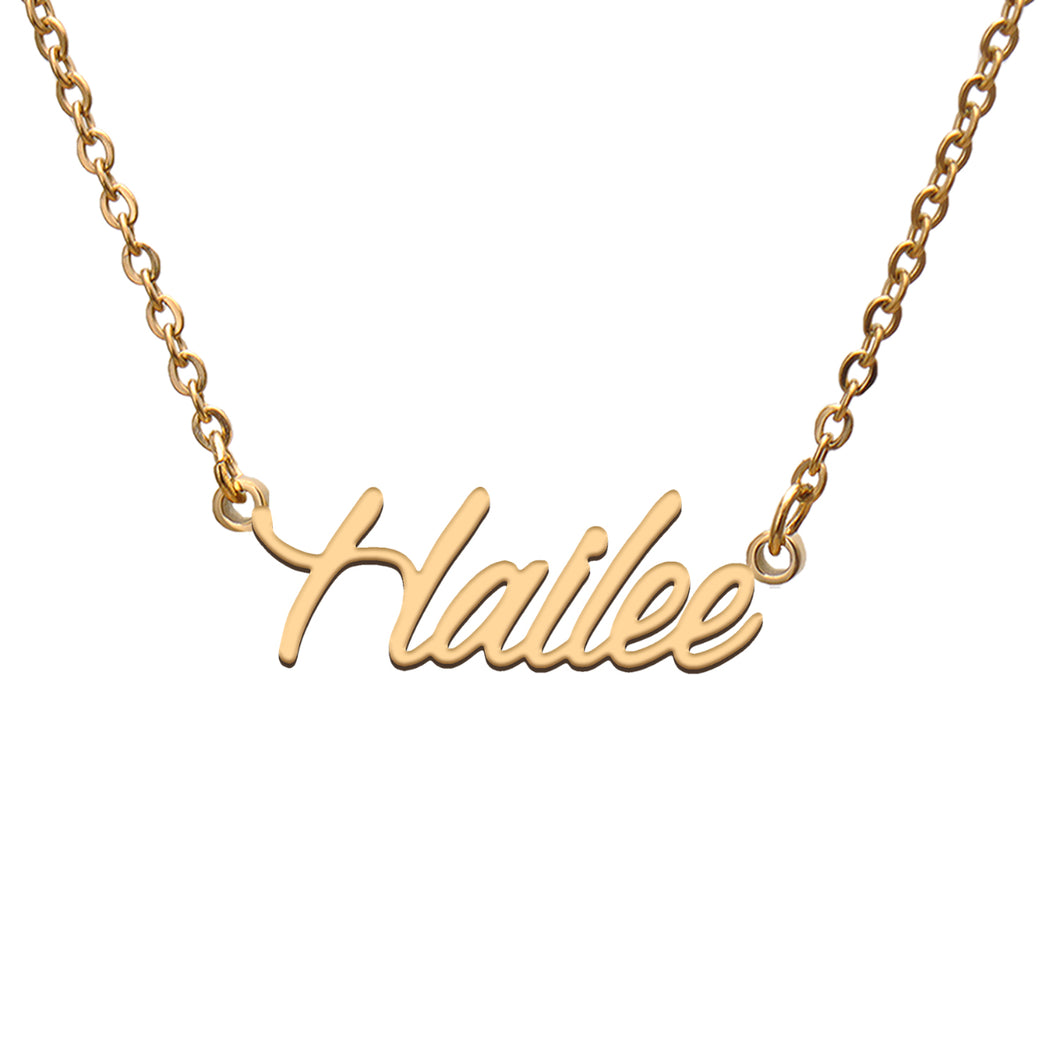 Hailee Name Necklace