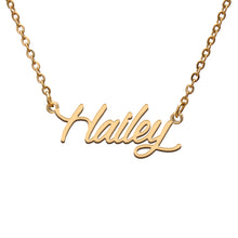 Load image into Gallery viewer, Hailey Name Necklace
