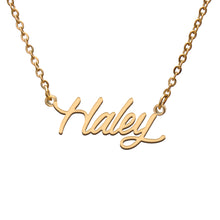 Load image into Gallery viewer, Haley Name Necklace

