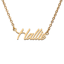 Load image into Gallery viewer, Hallie Name Necklace
