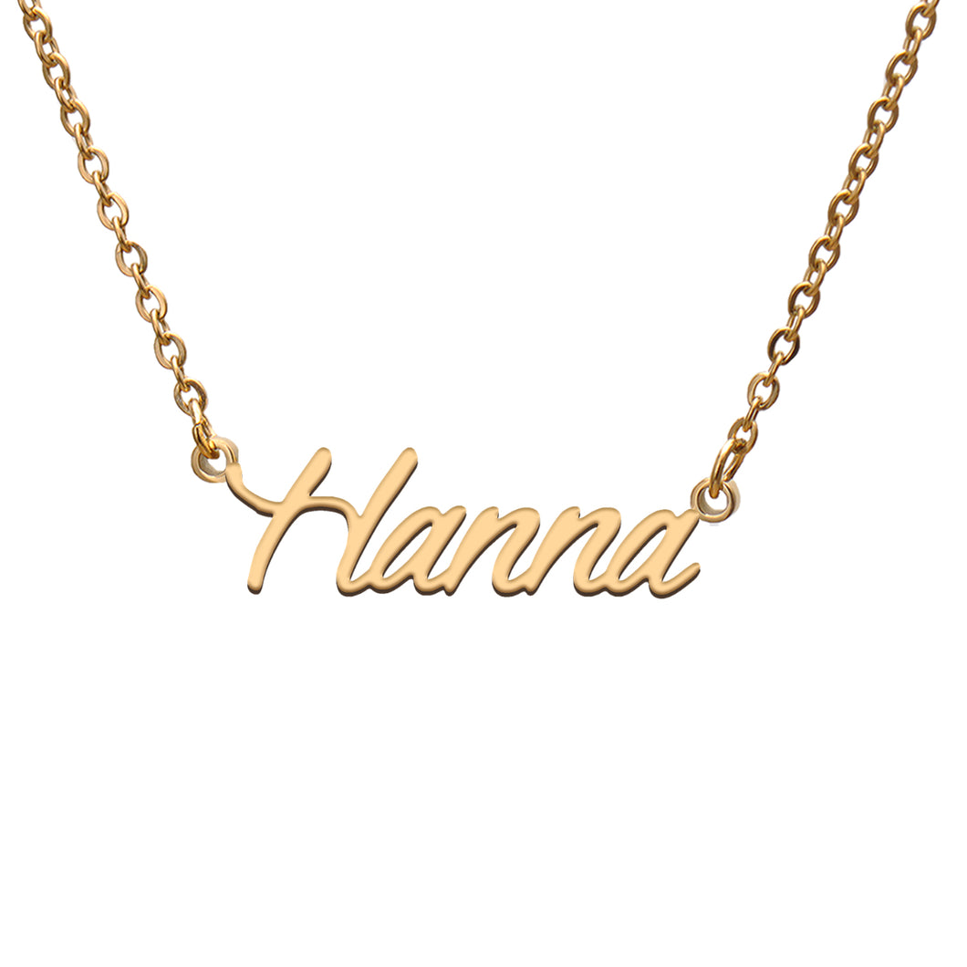 Hanna Name Necklace