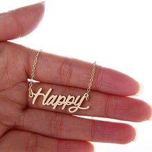 Load image into Gallery viewer, Happy Name Necklace
