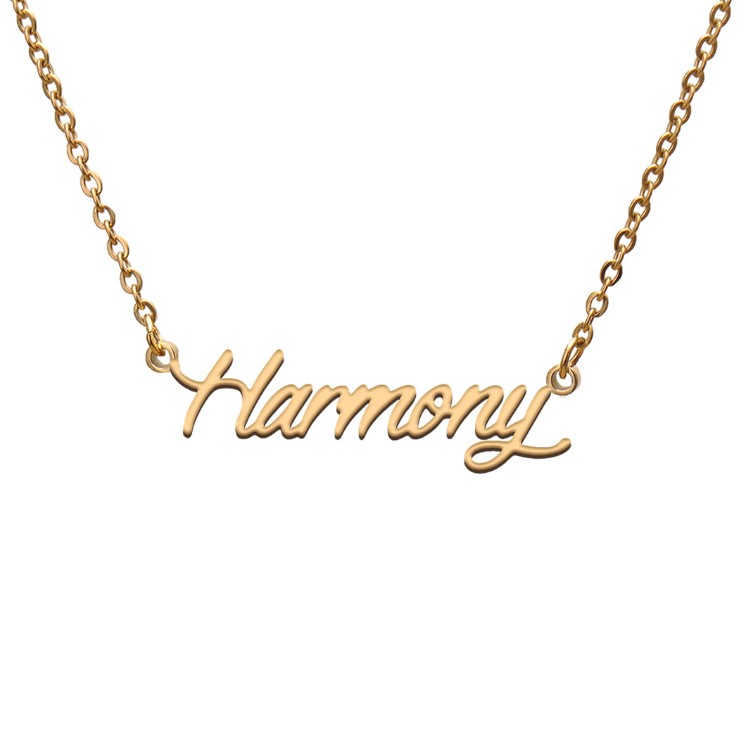 Harmony Name Necklace