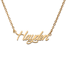 Load image into Gallery viewer, Hayden Name Necklace
