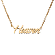 Load image into Gallery viewer, Heaven Name Necklace
