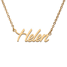 Load image into Gallery viewer, Helen Name Necklace
