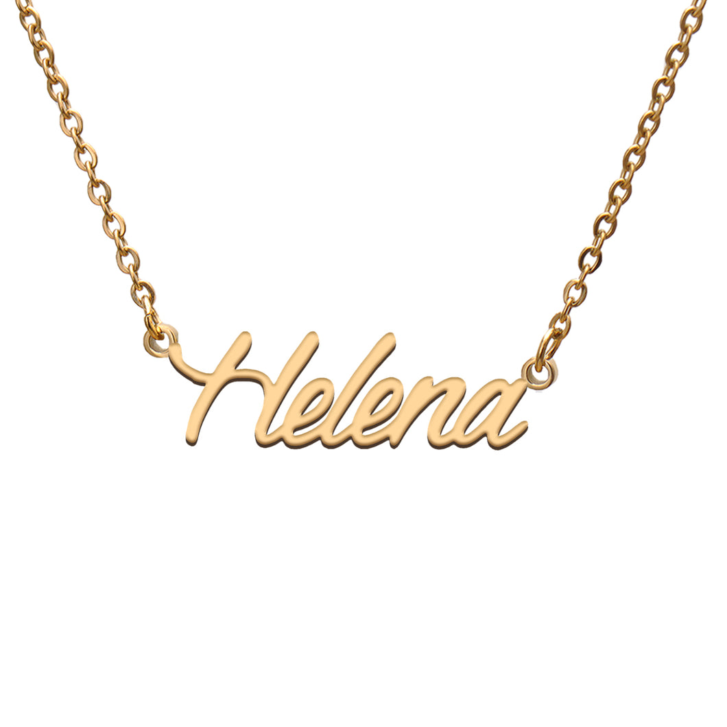 Helena Name Necklace