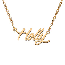 Load image into Gallery viewer, Holly Name Necklace
