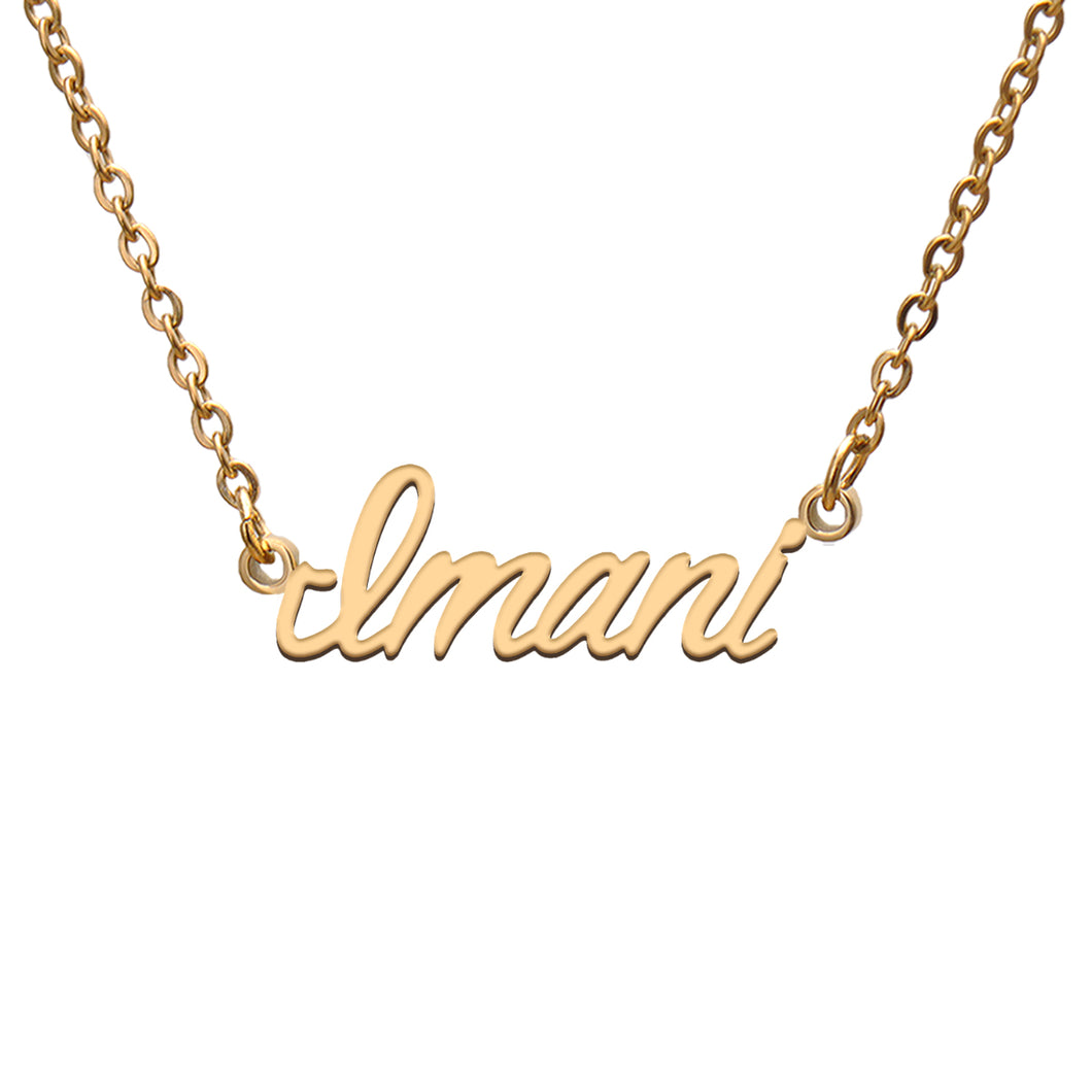 Imani Name Necklace